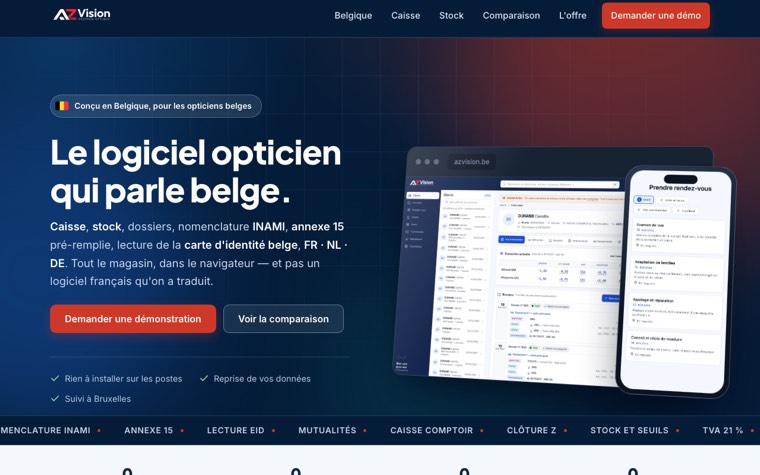 Interface de AzVision