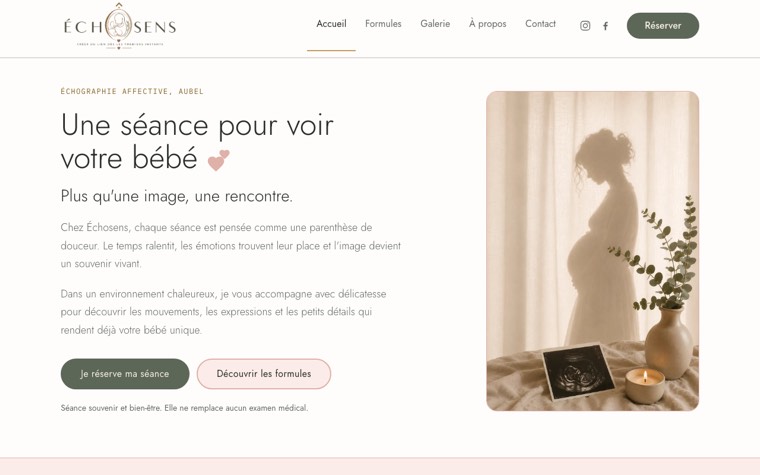 Interface de Échosens